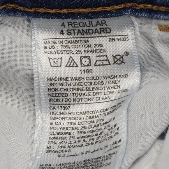 Old Navy Jeans Womens 4 Blue Rockstar Super Skinny Mid Rise Medium Wash - Picture 8 of 13